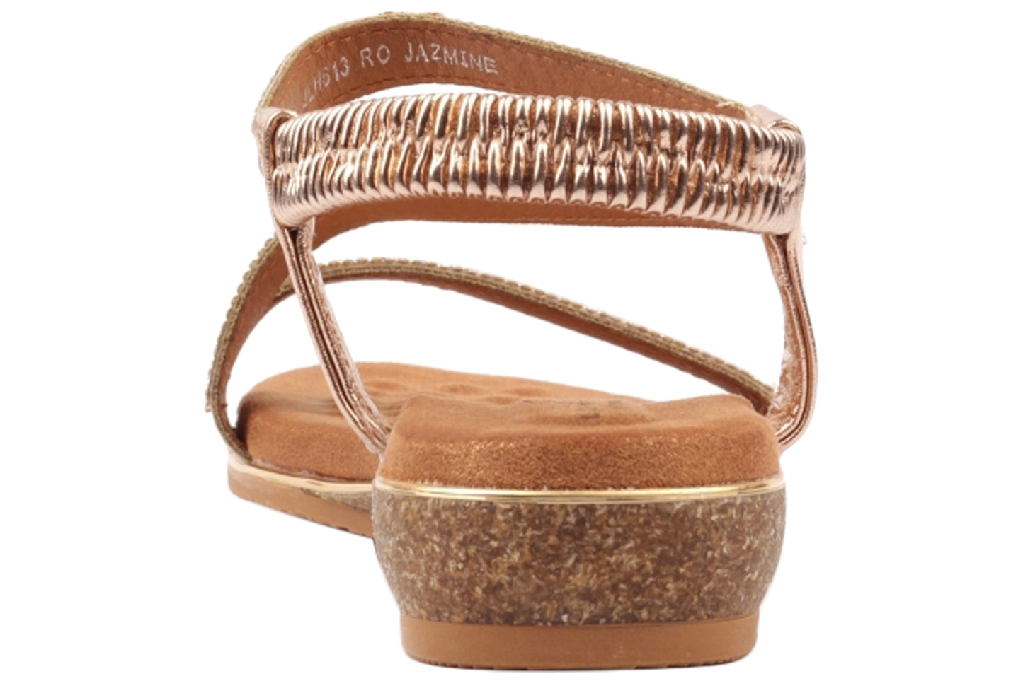 Lunar Jazmine JLH613RO Rose Gold Womens Sandals