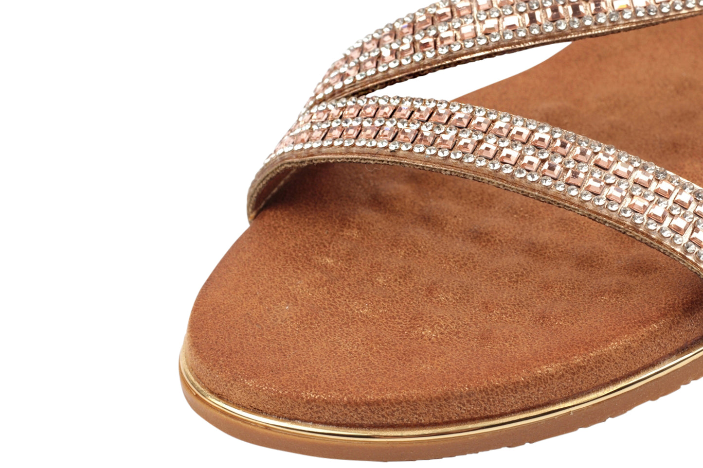 Lunar Jazmine JLH613RO Rose Gold Womens Sandals