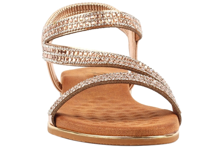 Lunar Jazmine JLH613RO Rose Gold Womens Sandals