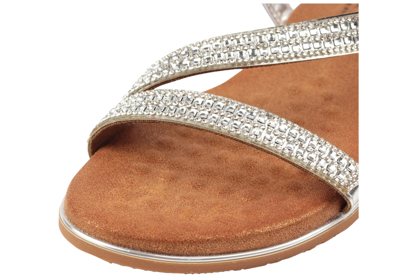Lunar Jazmine JLH613SL Silver Womens Sandals