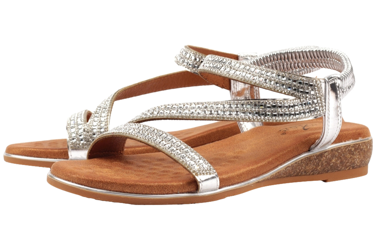 Lunar Jazmine JLH613SL Silver Womens Sandals