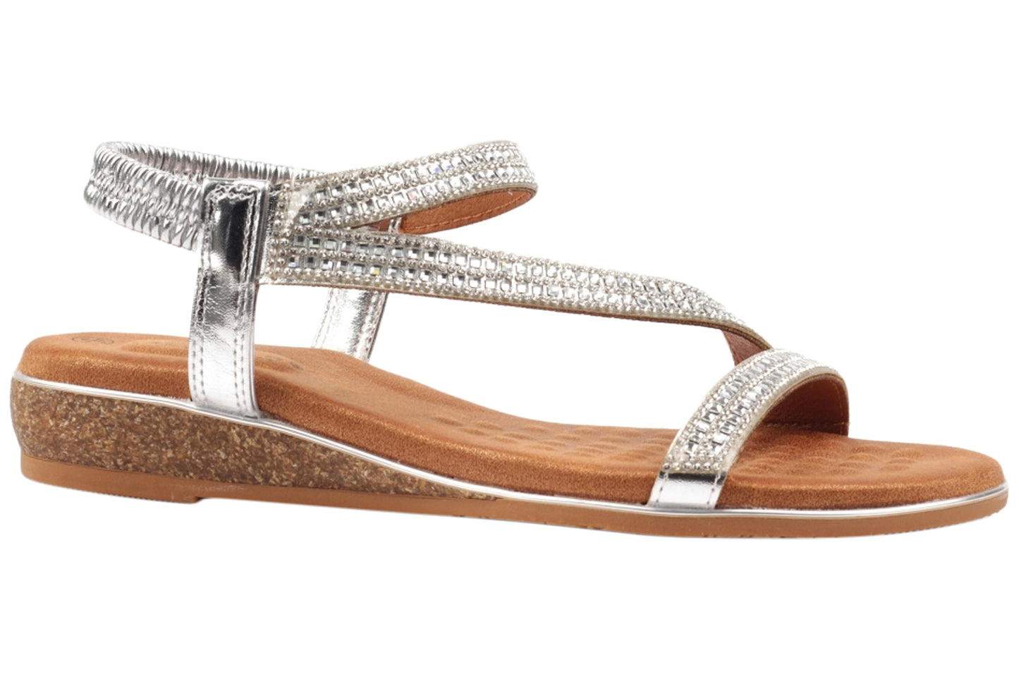 Lunar Jazmine JLH613SL Silver Womens Sandals