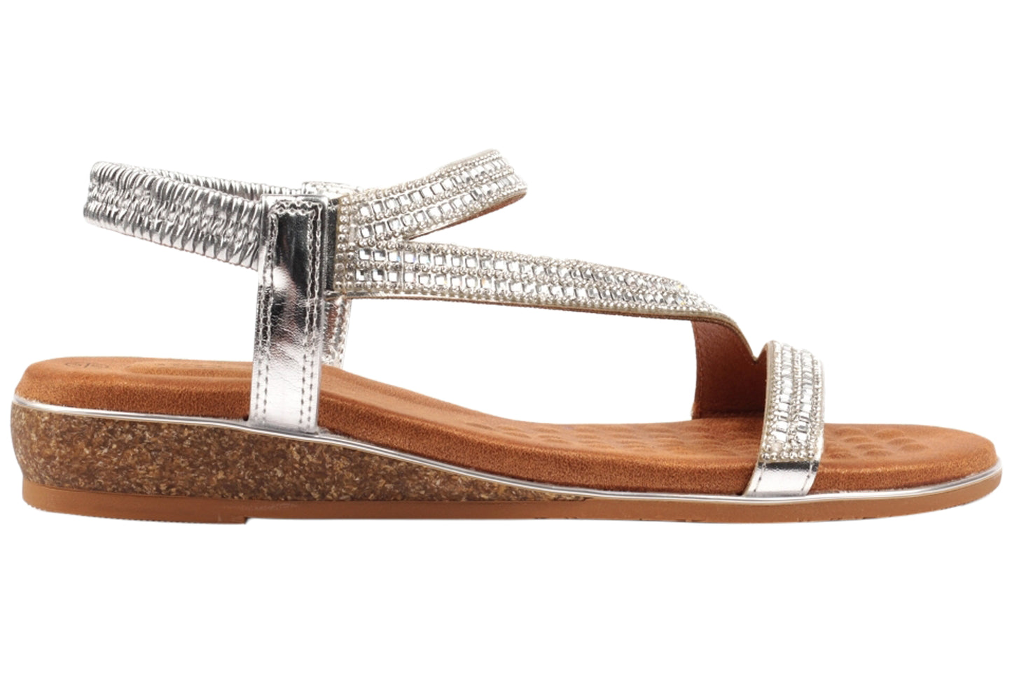 Lunar Jazmine JLH613SL Silver Womens Sandals