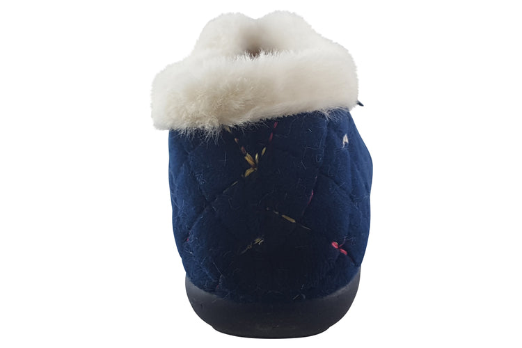 Lunar Jem KLL005 Navy Womens Slippers