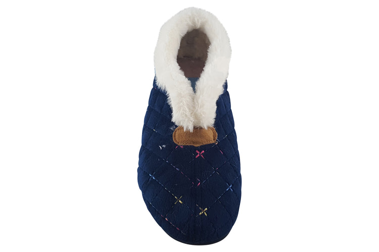 Lunar Jem KLL005 Navy Womens Slippers