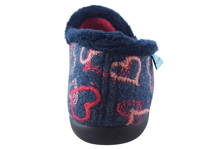 Lunar Jolly KLA147 Blue Womens Slippers
