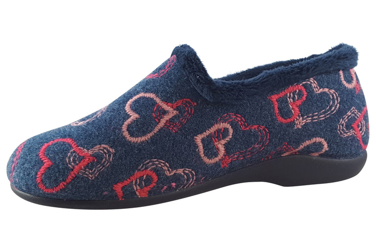 Lunar Jolly KLA147 Blue Womens Slippers