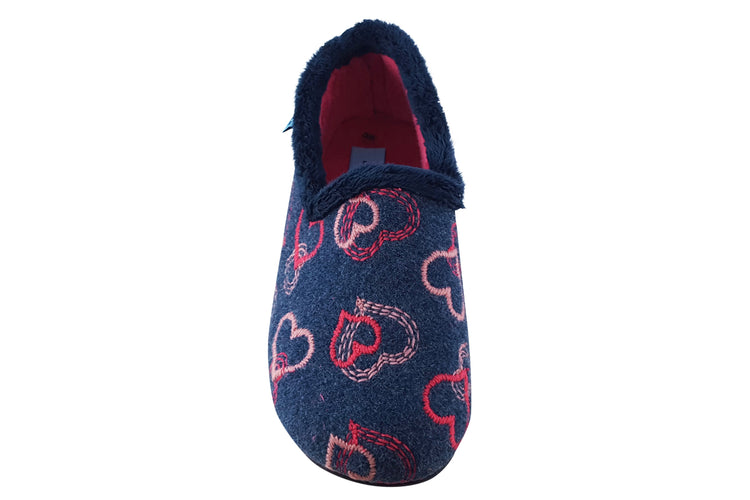 Lunar Jolly KLA147 Blue Womens Slippers