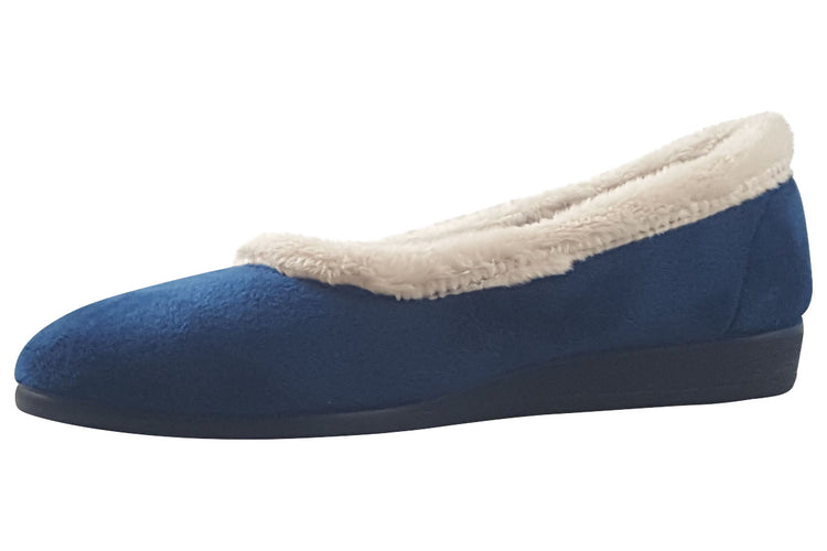 Lunar Mabel II KLA226 Blue Womens Slippers