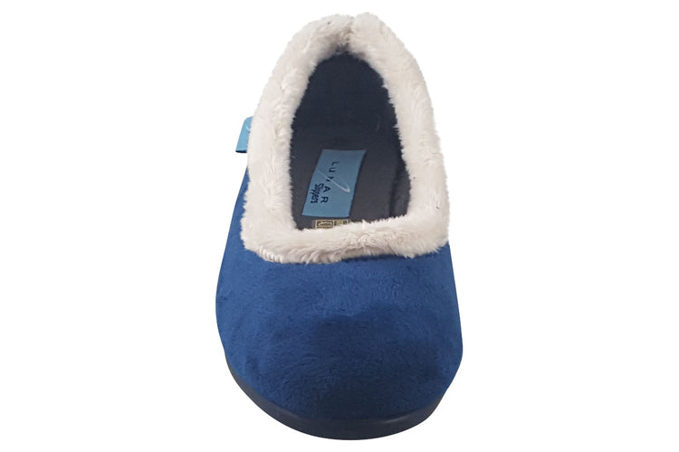 Lunar Mabel II KLA226 Blue Womens Slippers