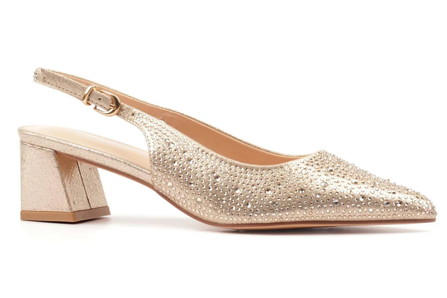 Lunar Milan FLH148 Gold Womens Shoes