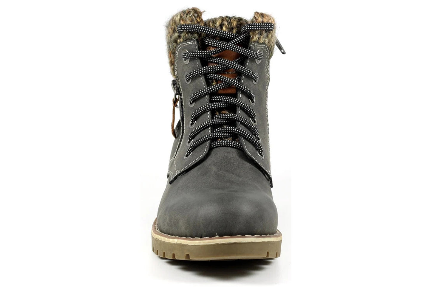 Lunar Millie GLB123 Grey Womens Boots