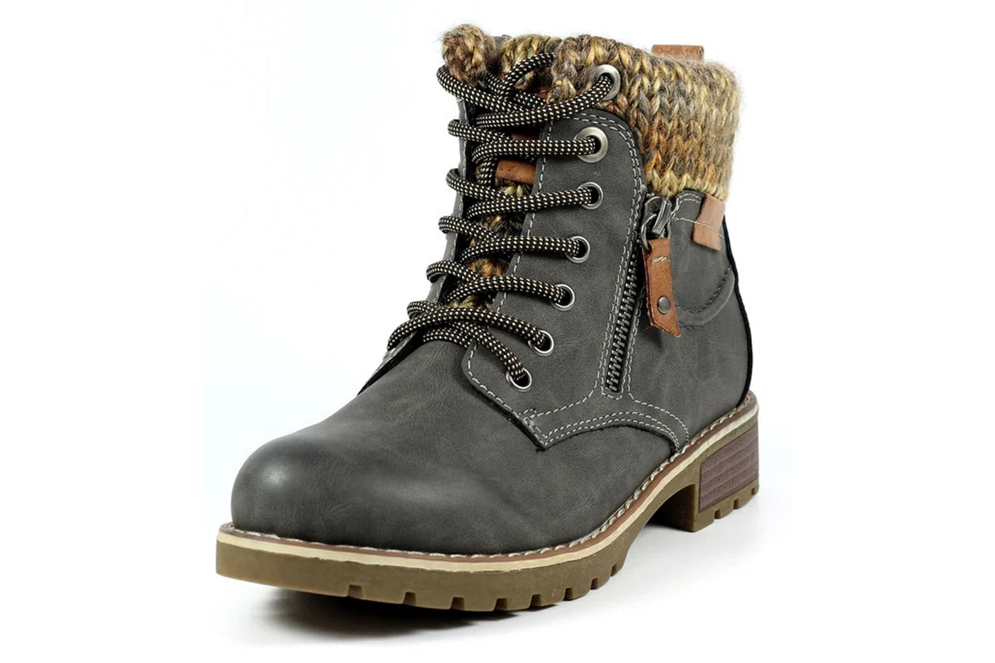 Lunar Millie GLB123 Grey Womens Boots