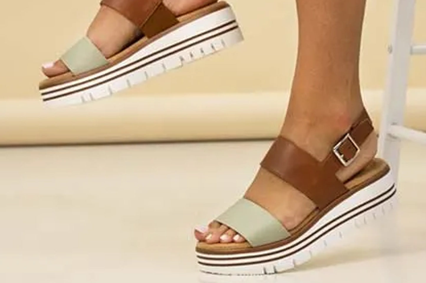 Lunar Missy JLB012 Tan Womens Sandals