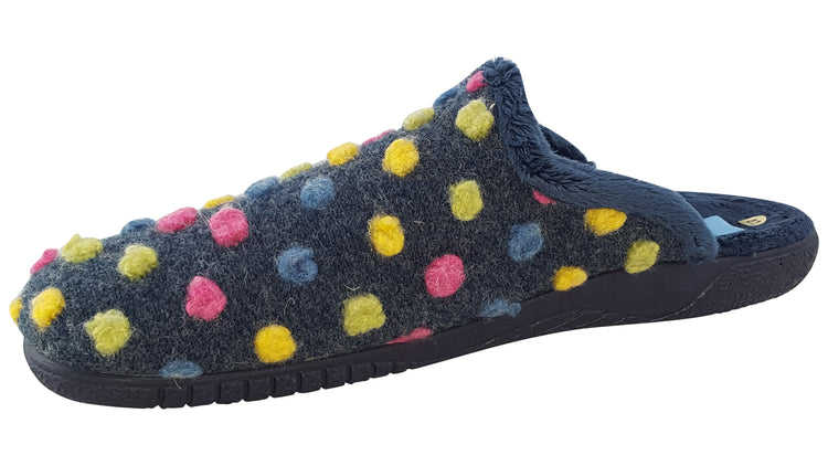 Lunar Montreal KLA126 Blue Womens Slippers