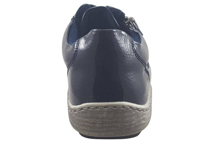 Lunar Napier FLB105 Black Womens Fashion Trainers