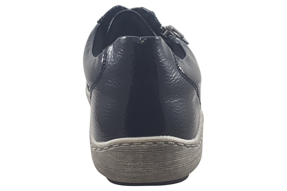 lunar napier flb105 navy womens back