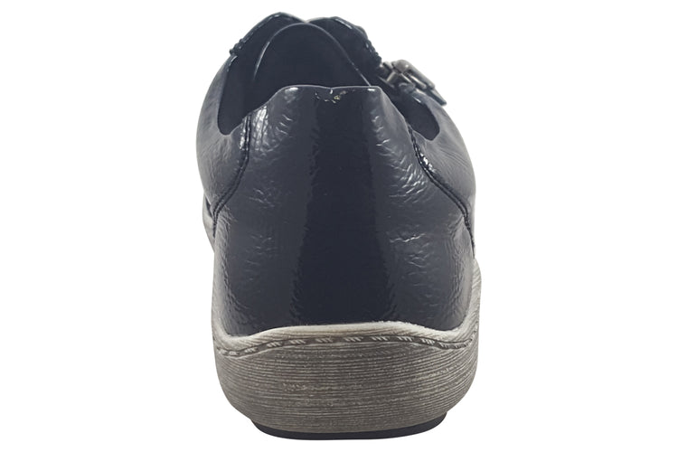 Lunar Napier FLB105 Navy Womens Fashion Trainers