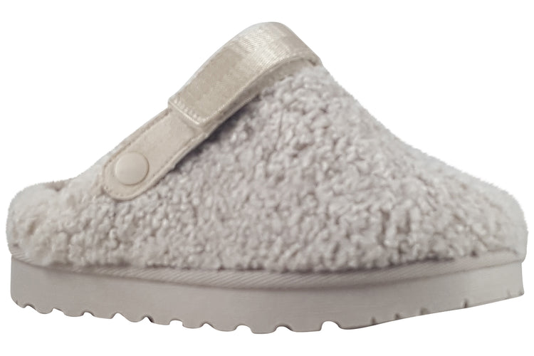 Lunar Naples KLZ002 Beige Womens Slippers