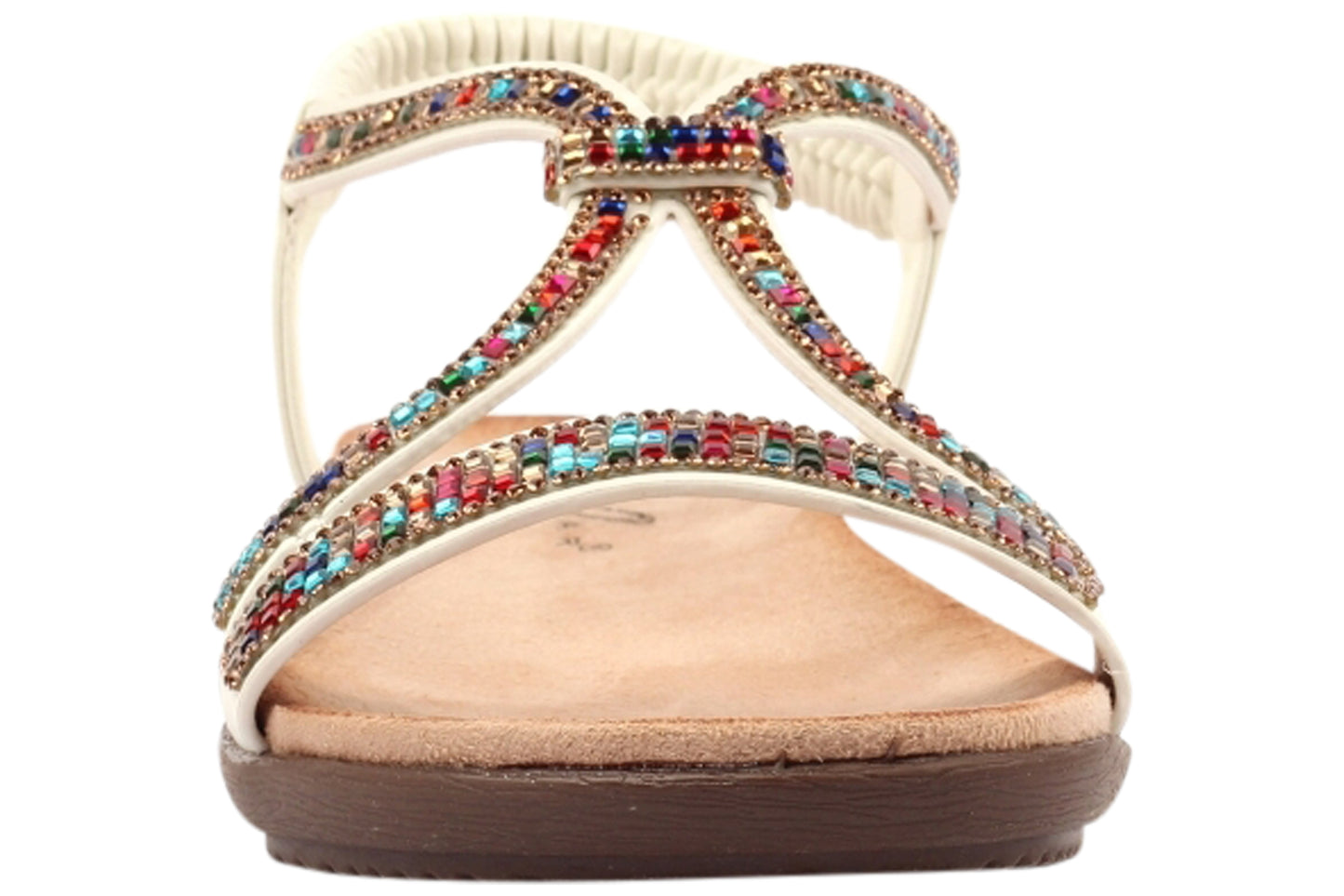 Lunar Novi JLH564WT White Womens Sandals
