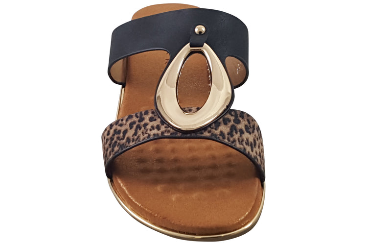 Lunar Paradise JLH523 Black Womens Sandals
