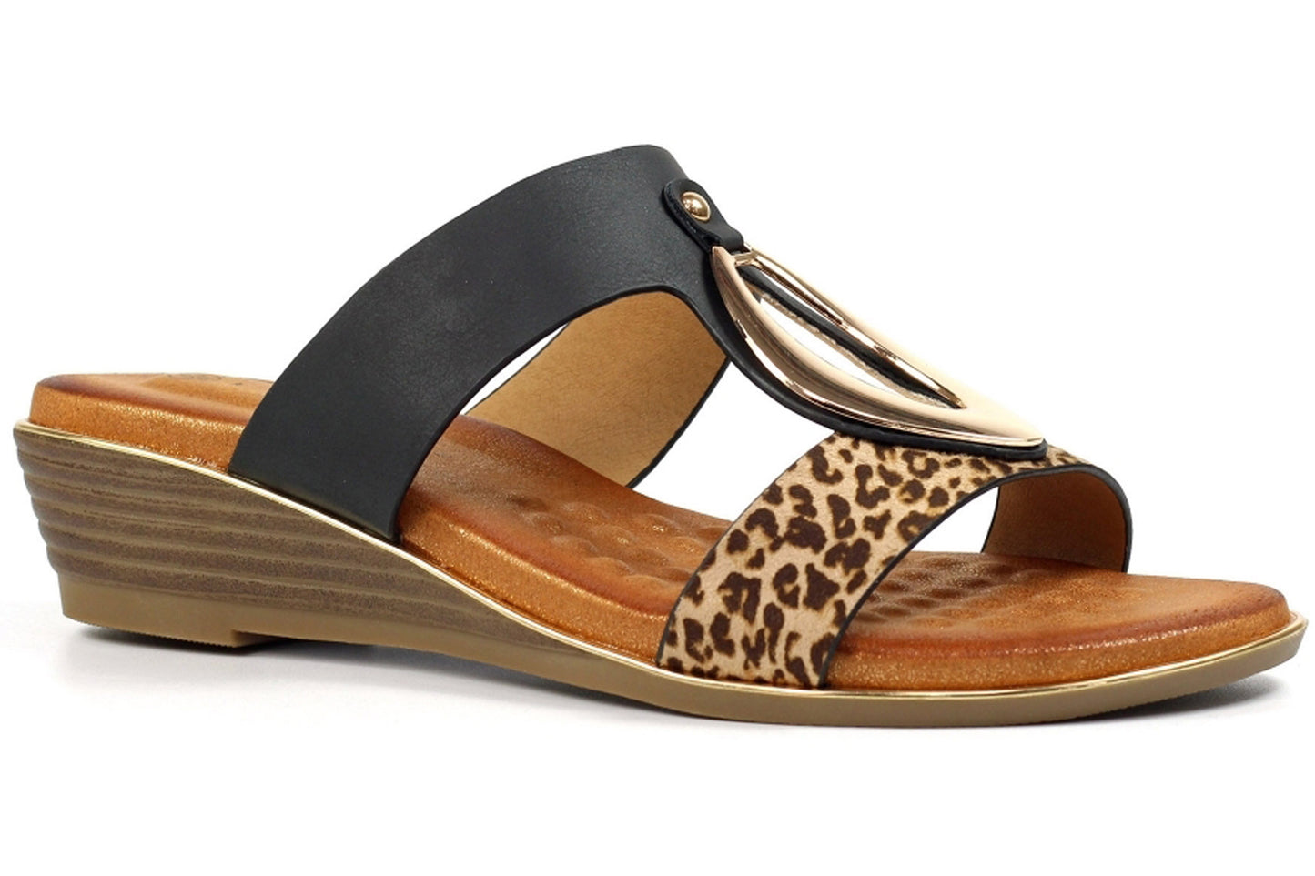 Lunar Paradise JLH523 Black Womens Sandals