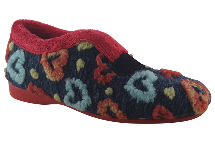 Lunar Penelope KLZ050 Navy Womens Slippers