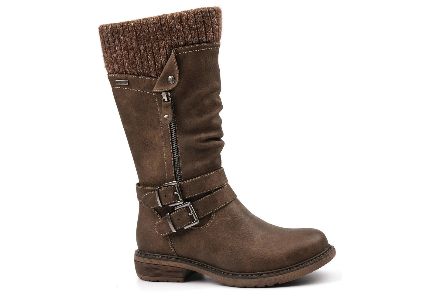 Lunar Peyton GLB134 Taupe Womens Boots