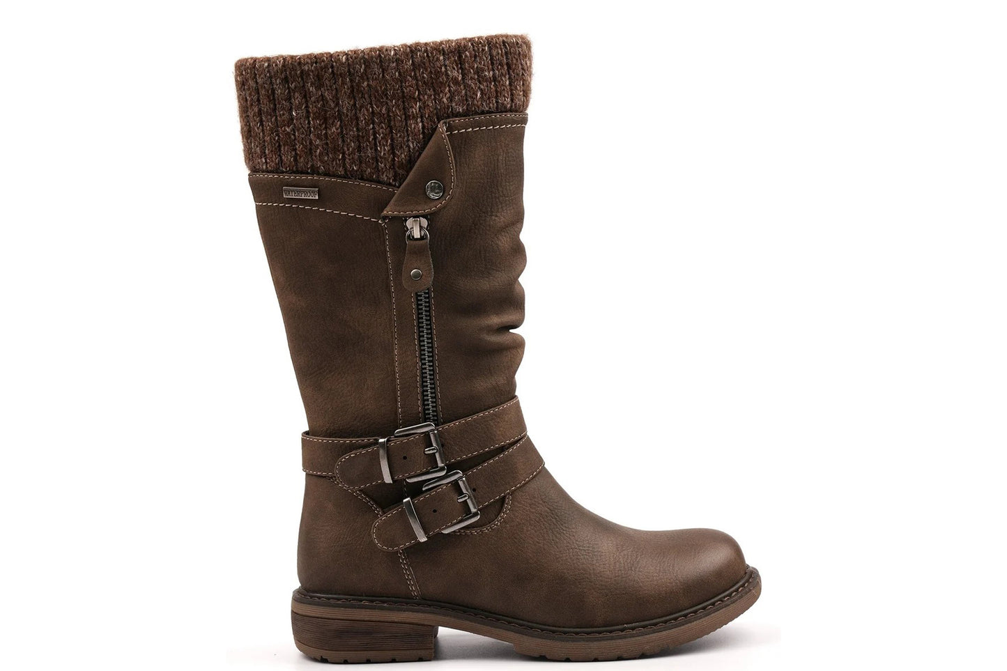 Lunar Peyton GLB134 Taupe Womens Boots