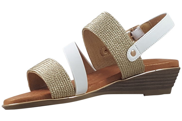 Lunar Pippa JLH500 White Womens Sandals