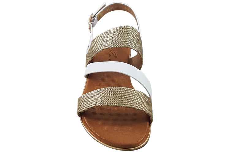 Lunar Pippa JLH500 White Womens Sandals