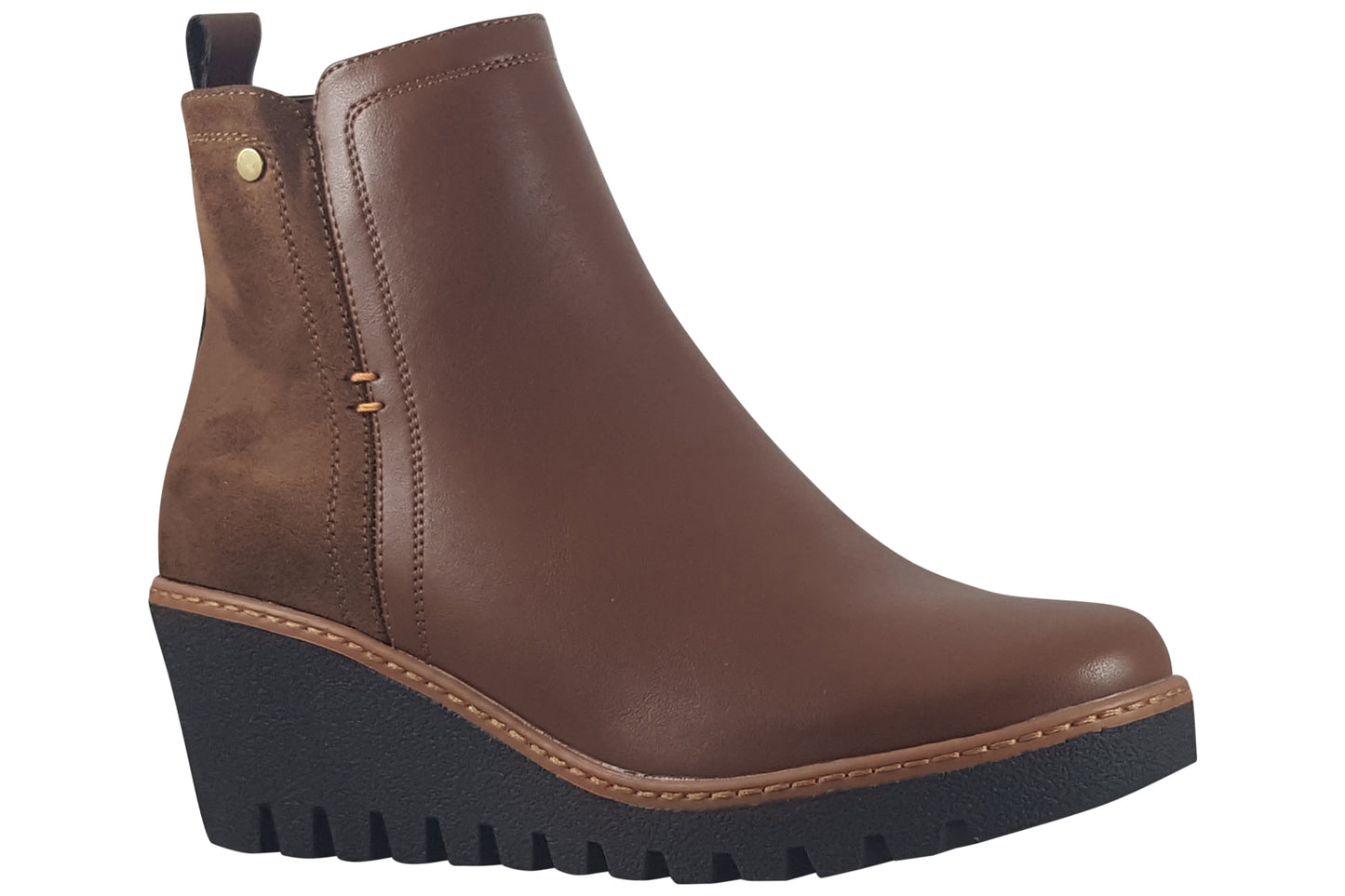 lunar pixie glb223 cognac womens boots right