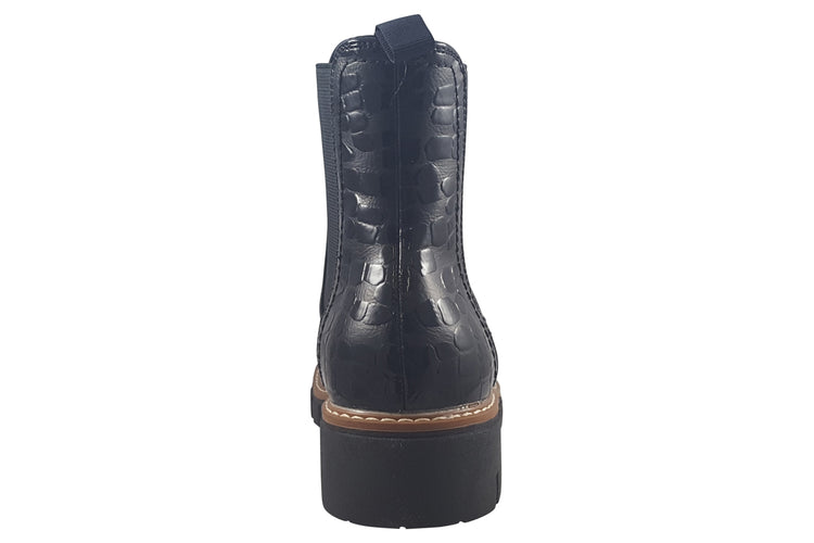 Lunar Poppins GLB121 Black Womens Boots