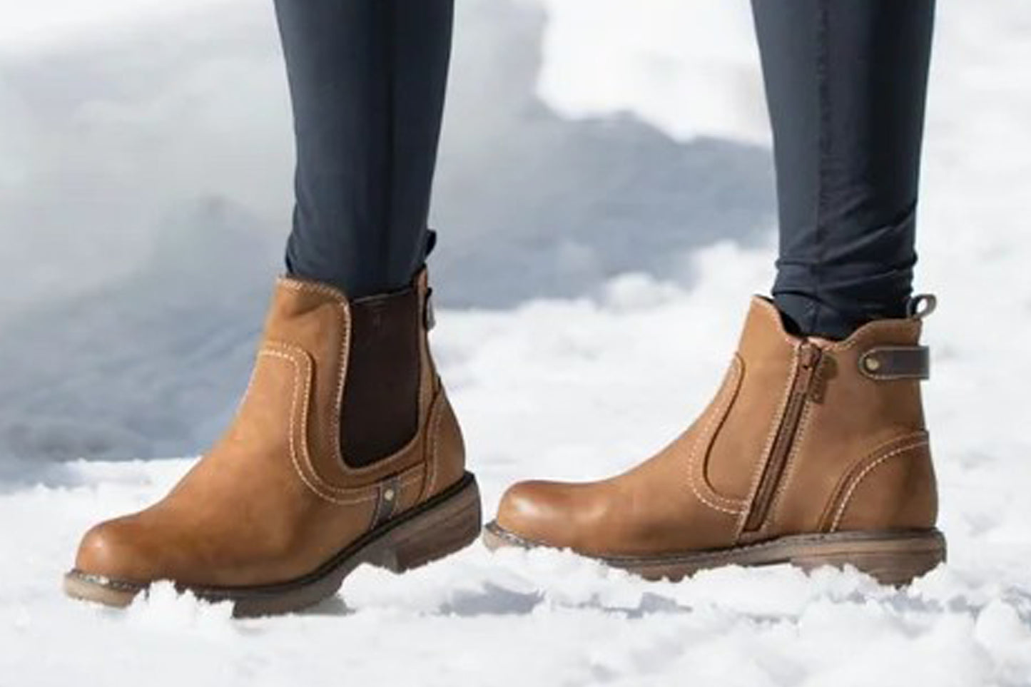 Lunar Roxie III GLB217 Tan Womens Boots