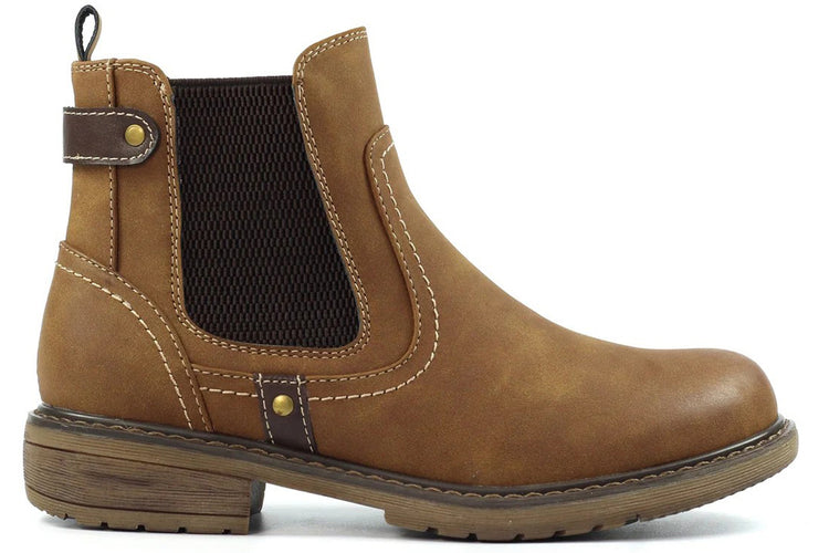 Lunar Roxie III GLB217 Tan Womens Boots