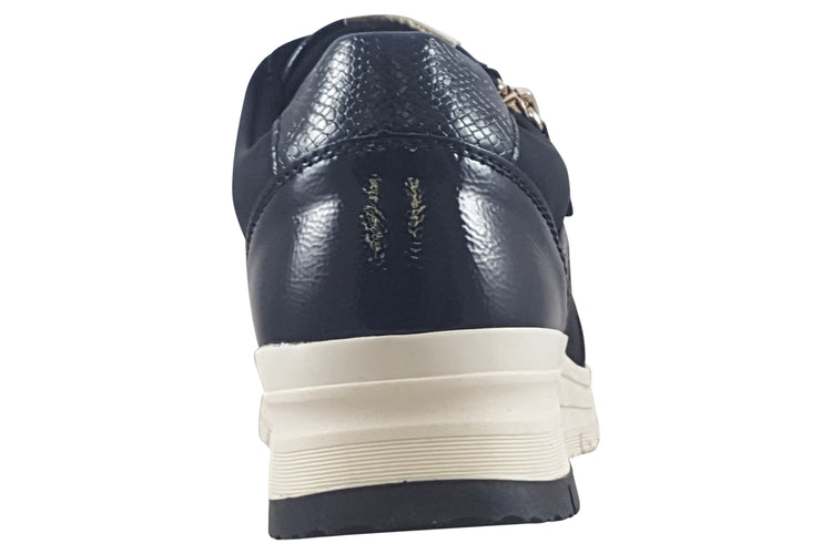 Lunar Sammy DLB022 Black Womens Fashion Trainers