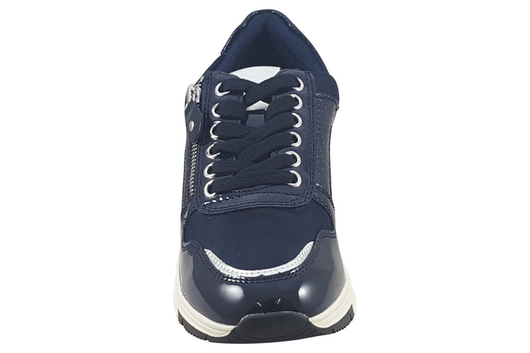 Lunar Sammy DLB022 Navy Womens Fashion Trainers