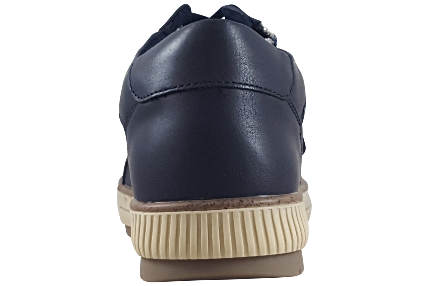lunar shaka dlb080 womens trainers navy back