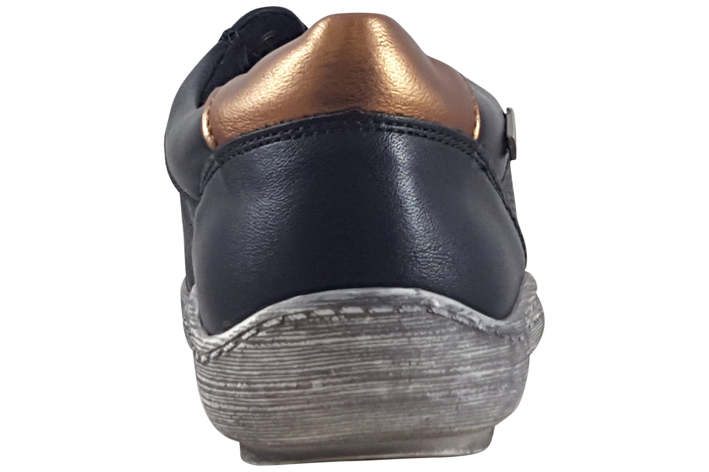 lunar sloan dlb082 womens trainers black back