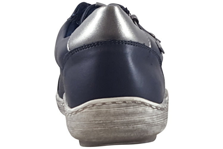 Lunar Sloan DLB082 Navy Womens Fashion Trainers
