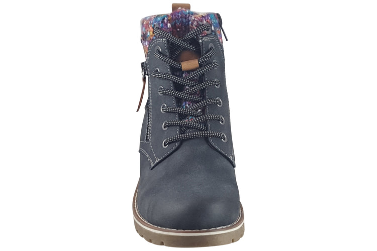 Lunar Tabasco GLB204 Womens Boots Grey