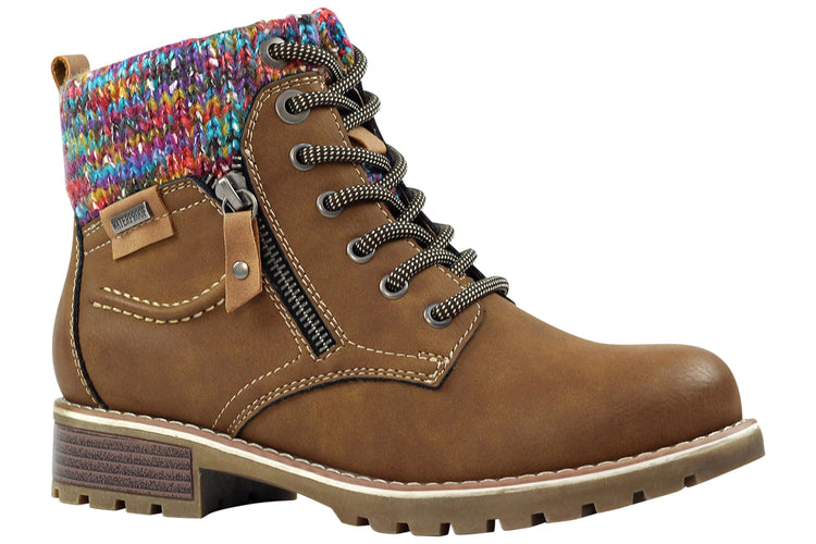 Lunar Tabasco GLB204 Womens Boots Tan