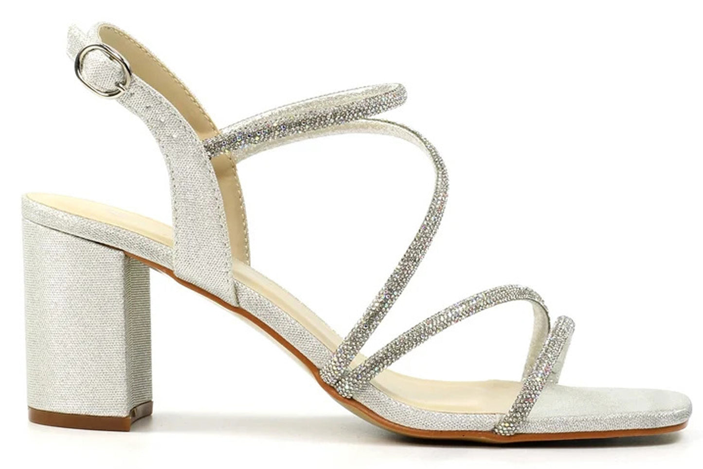Lunar Toulouse JLH963 Silver Womens Sandals