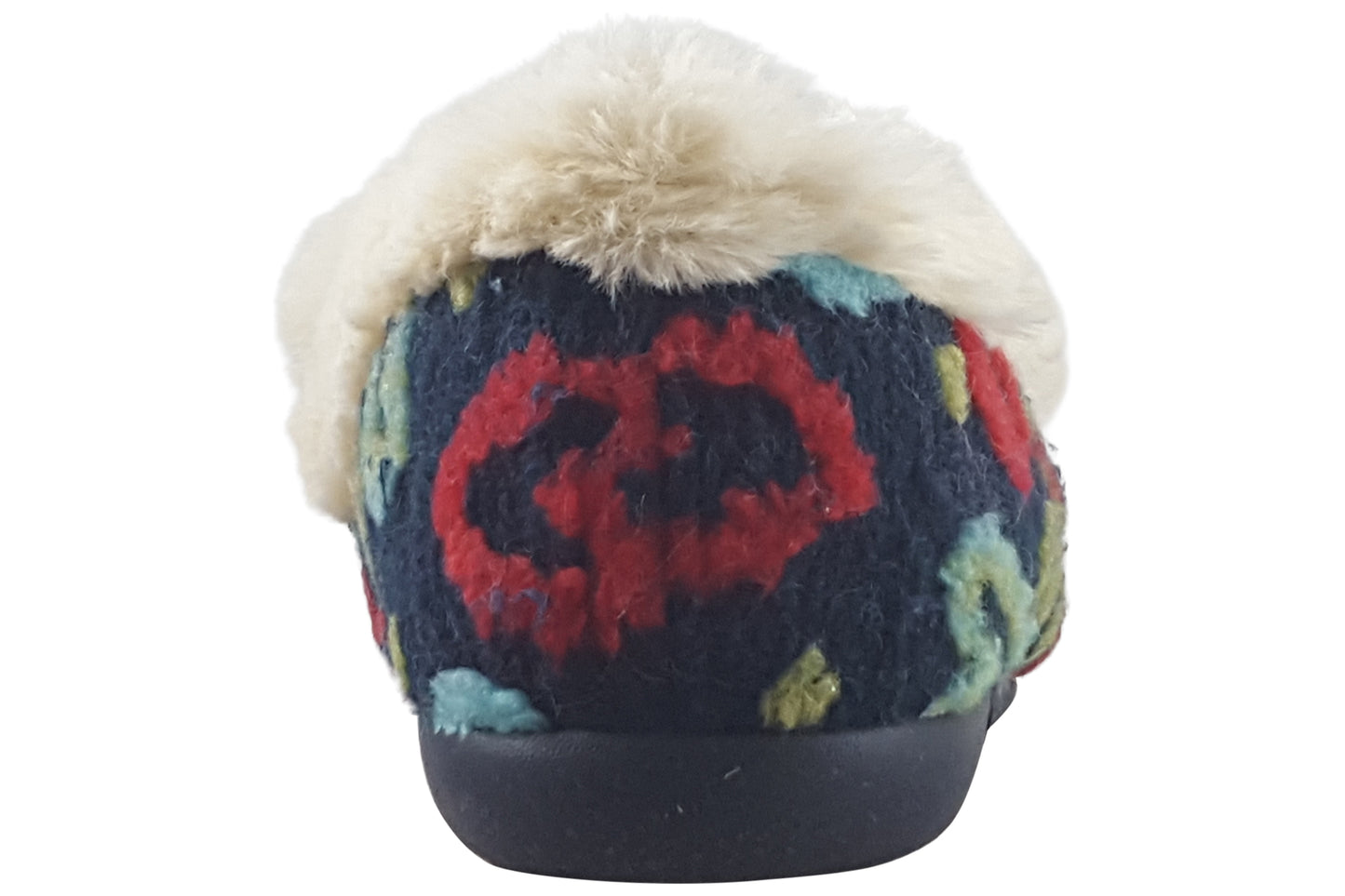 Lunar Truffle KL230 Navy Womens Slippers