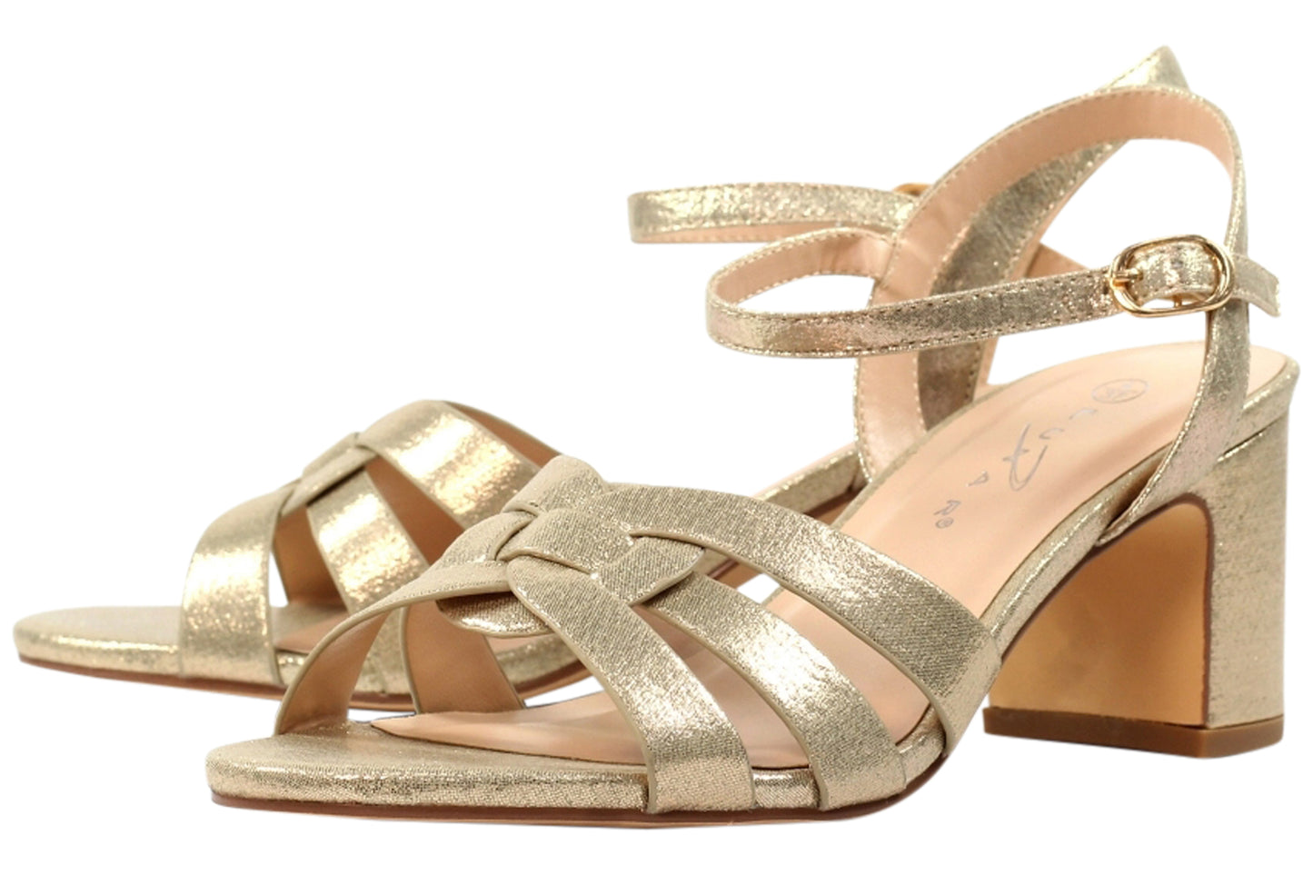 Lunar Utah JLH961GD Gold Womens Sandals