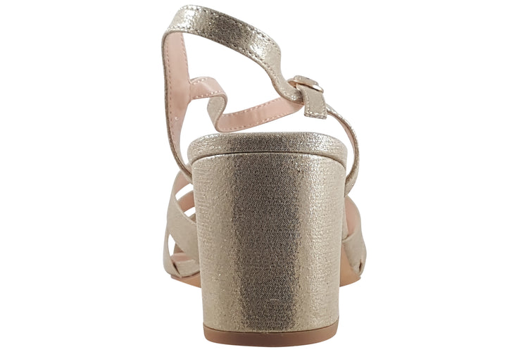 Lunar Utah JLH961GD Gold Womens Sandals