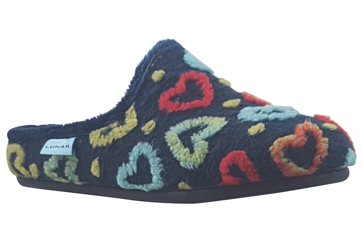 Lunar Valentine KLA233 Navy Womens Slippers