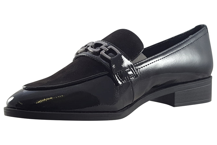 Marco Tozzi Alexandra 24306-41 Black Patent Womens Shoes