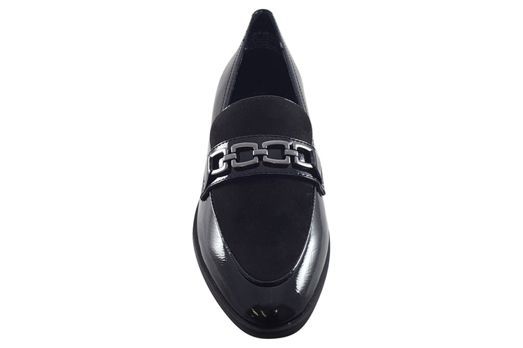Marco Tozzi Alexandra 24306-41 Black Patent Womens Shoes