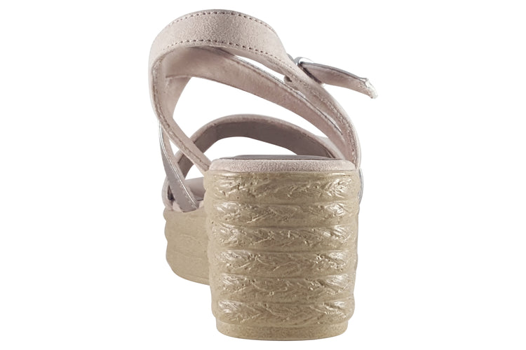 Marco Tozzi Ariana 28375-42 Rose Metallic Womens Sandals